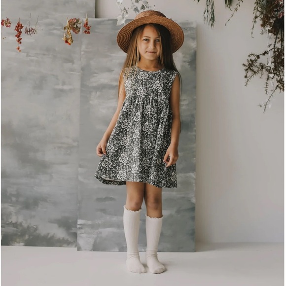 Jamie Kay Emme Floral- Organic Cotton Sleeveless Dress - Picture 2 of 5